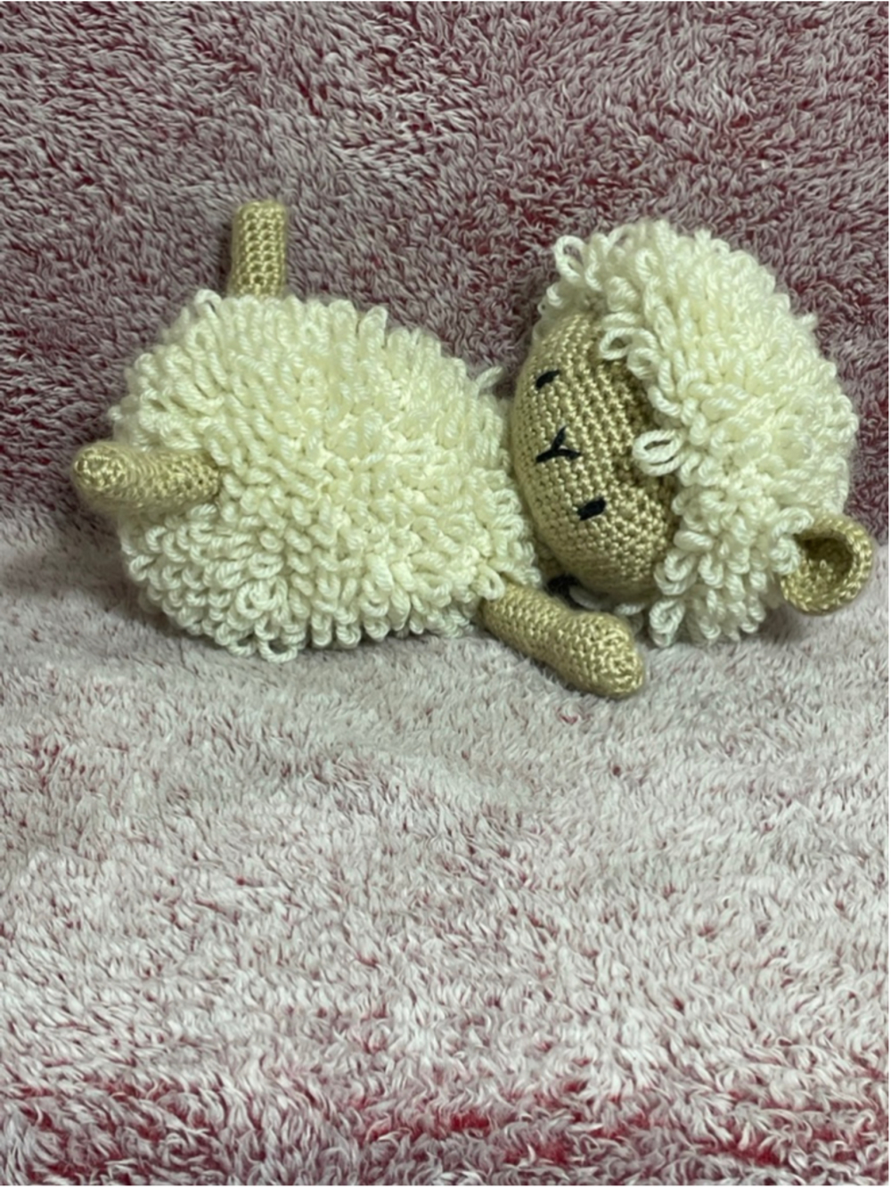 Crochet Sheep amigurumi baby nursery gender neutral - Picture 3 of 6